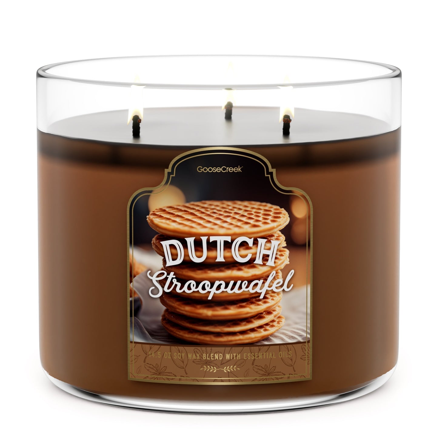 Dutch Stroopwafel 3-Wick Candle