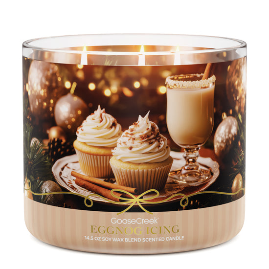 Egg Nog Icing 3-Wick Candle