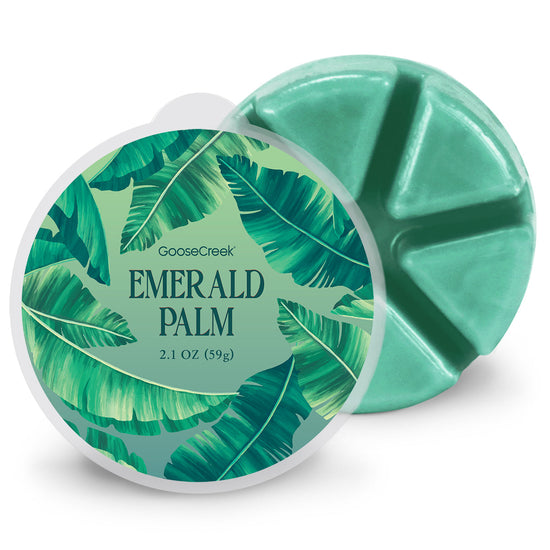 Load image into Gallery viewer, Emerald Palm Wax Melt
