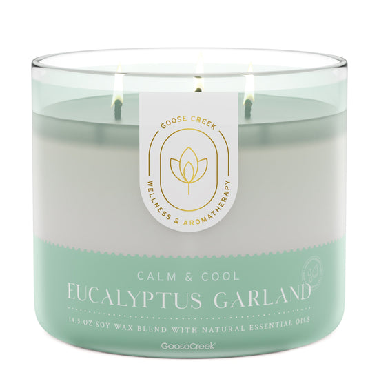 Eucalyptus Garland Aromatherapy 3-Wick Candle