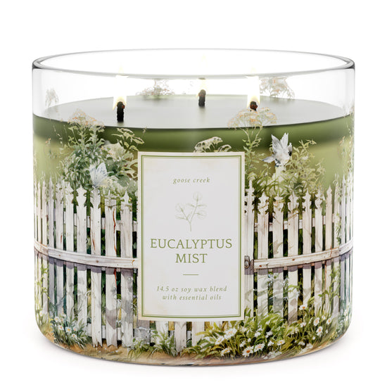 Load image into Gallery viewer, Eucalyptus Mist Large 3-Wick Candle
