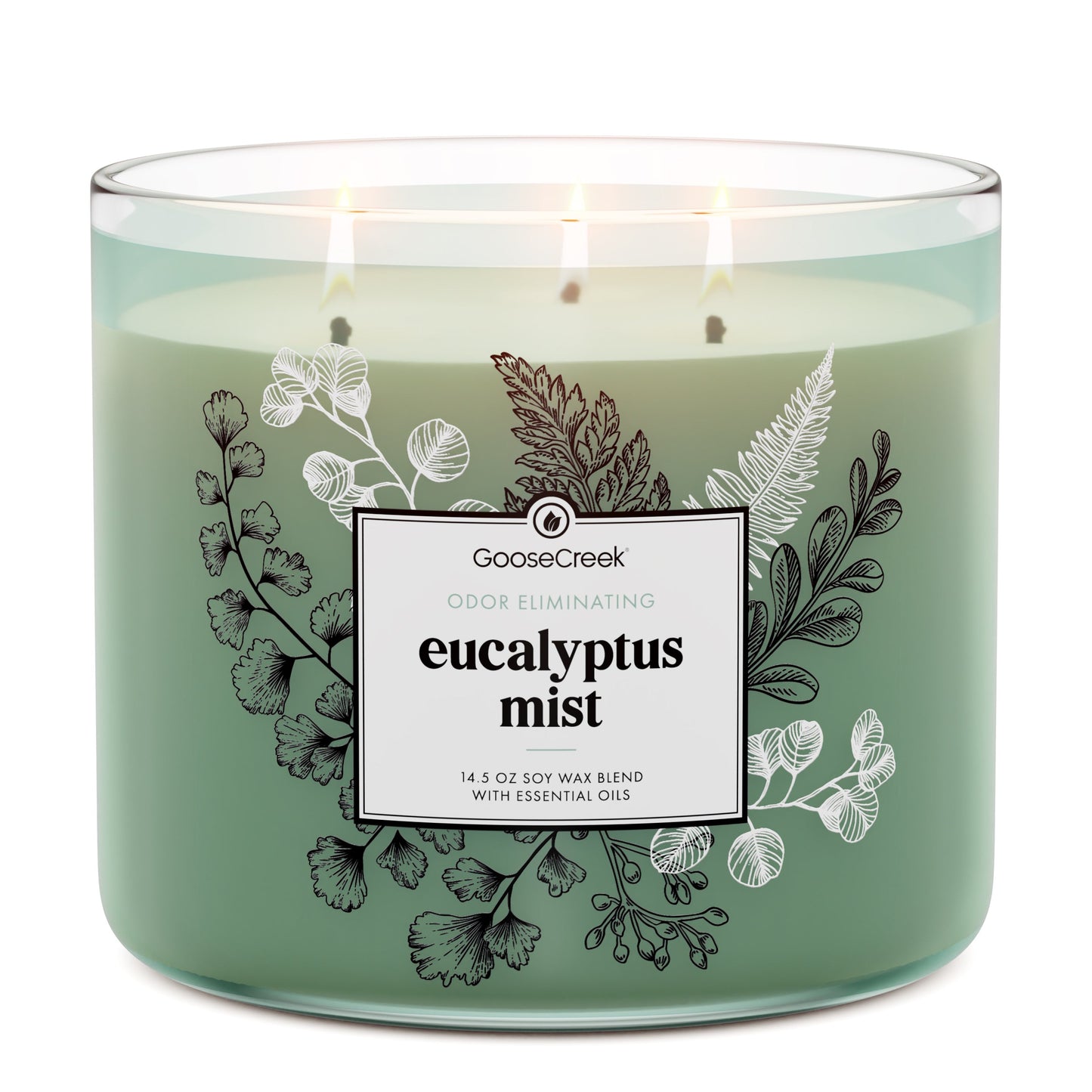 Eucalyptus Mist Odor Eliminating 3-Wick Candle