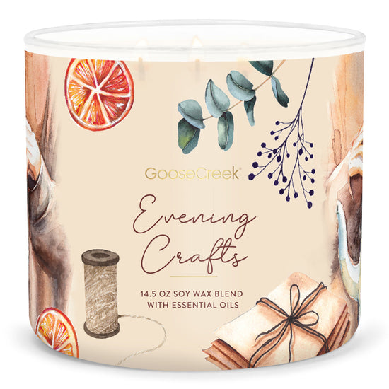 Evening Crafts Large 3-Wick Candle