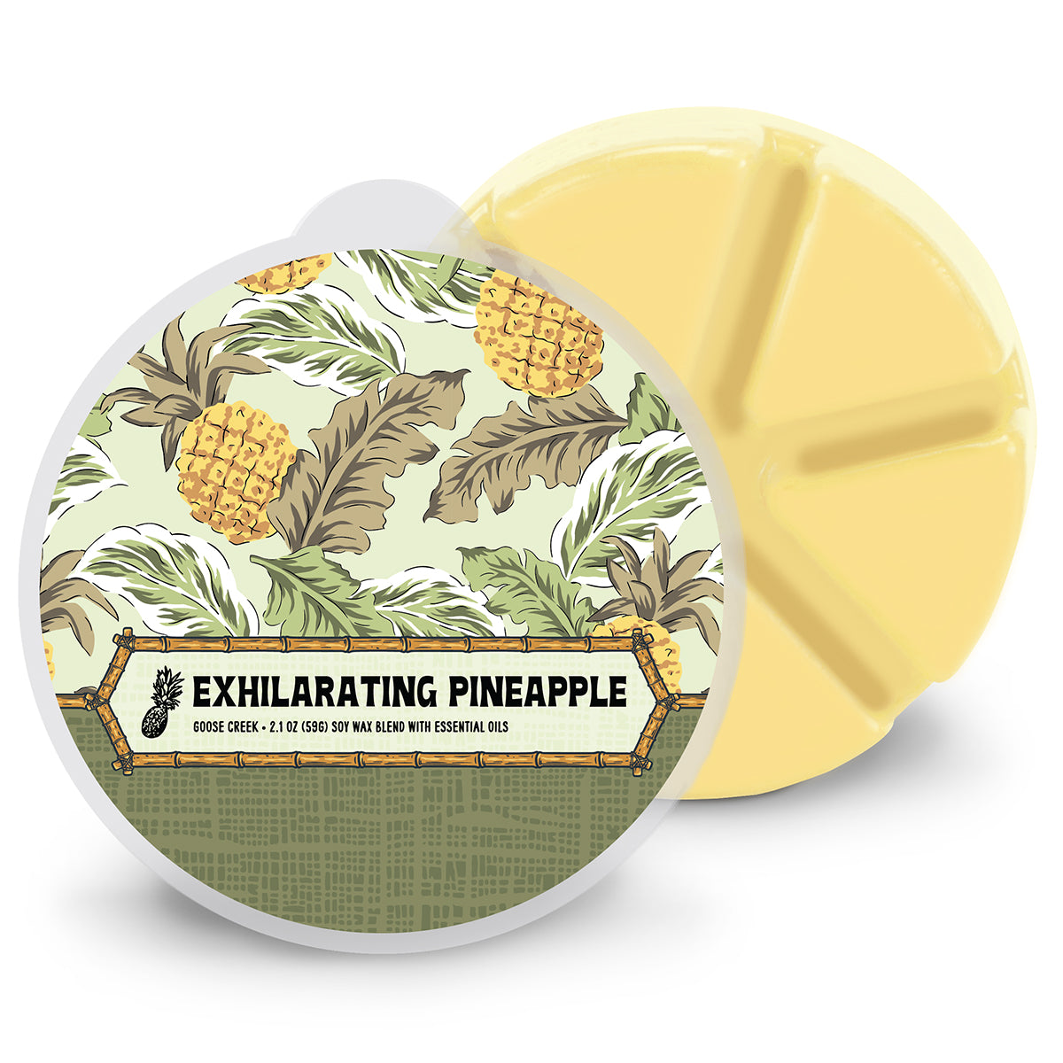 Exhilarating Pineapple Wax Melt