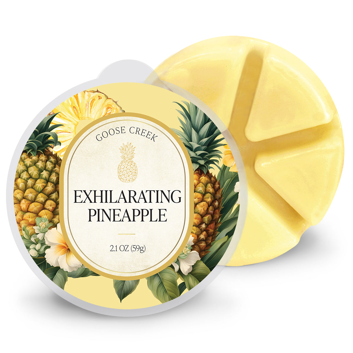 Exhilarating Pineapple Wax Melt