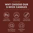 Load image into Gallery viewer, Fall Fireside Cuddle 3-Wick Candle
