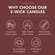 Fall Garland Large 3-Wick Candle