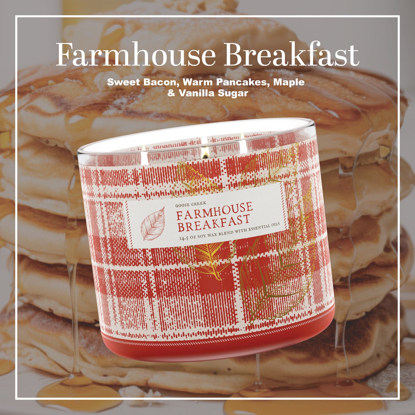 Farmhouse Breakfast 3-Wick Candle