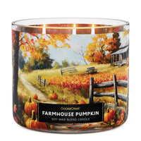 Farmhouse Pumpkin 3-Wick Candle