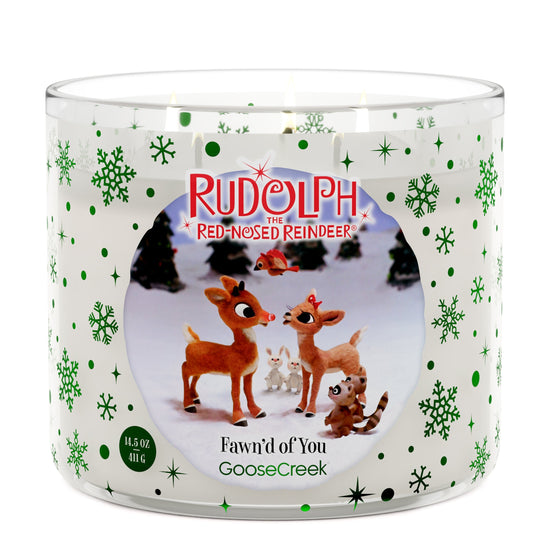 Fawn'd of You - Rudolph the Red-Nosed Reindeer© 3-Wick Candle