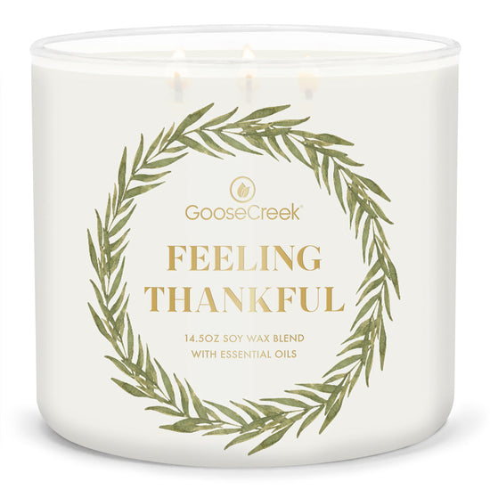Load image into Gallery viewer, Feeling Thankful Large 3-Wick Candle
