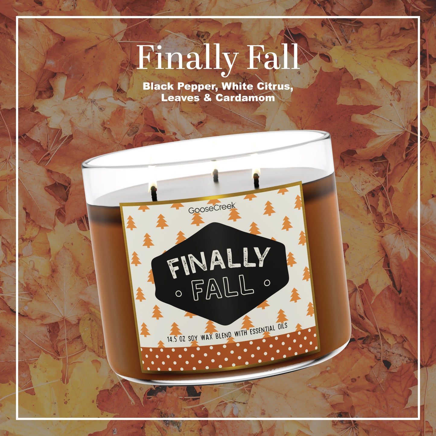 Finally Fall 3-Wick Candle