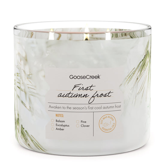 First Autumn Frost 3-Wick Candle