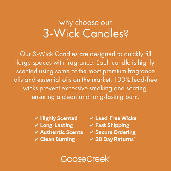 First Day of Autumn 3-Wick Candle