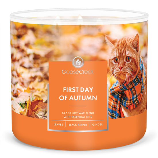 First Day of Autumn Large 3-Wick Candle