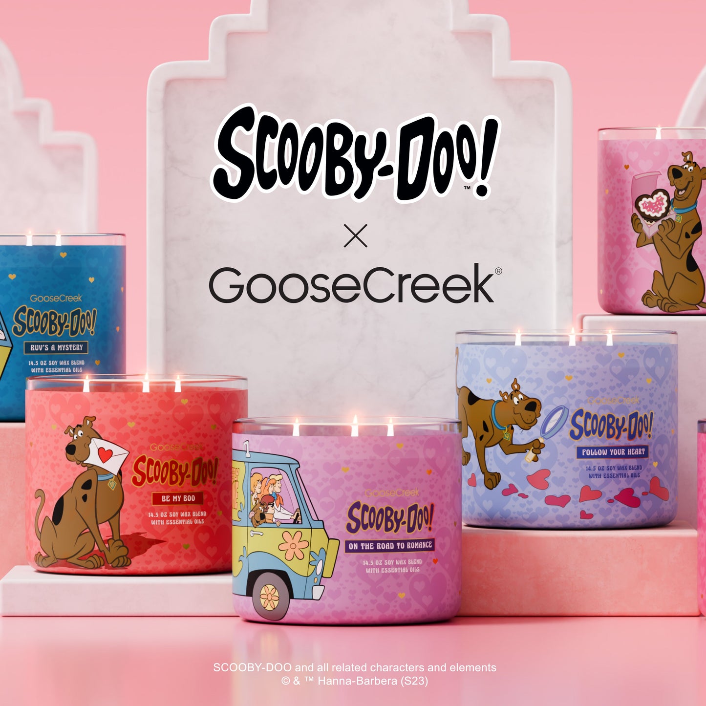 Follow Your Heart 3-Wick Scooby-Doo Candle