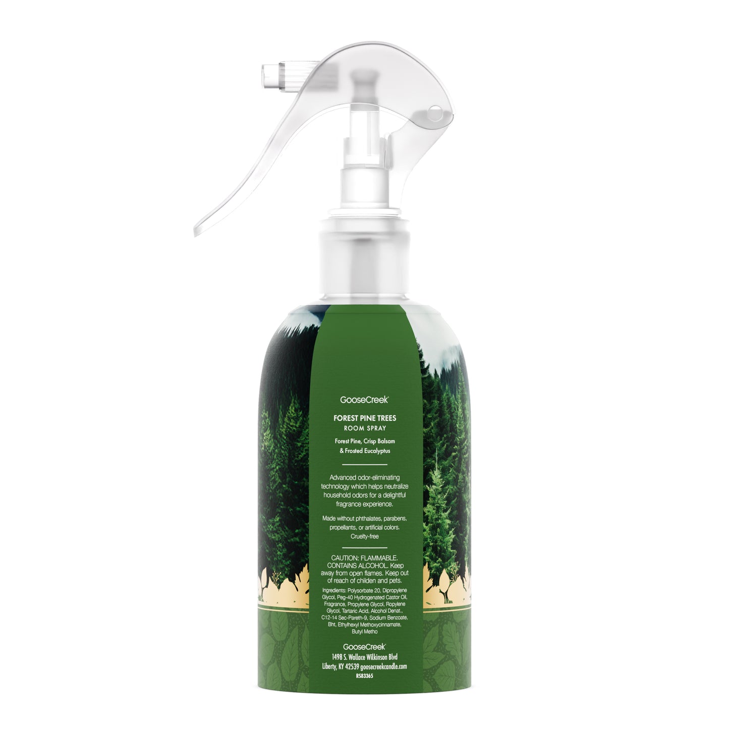 Forest Pine Trees Room Freshening Spray