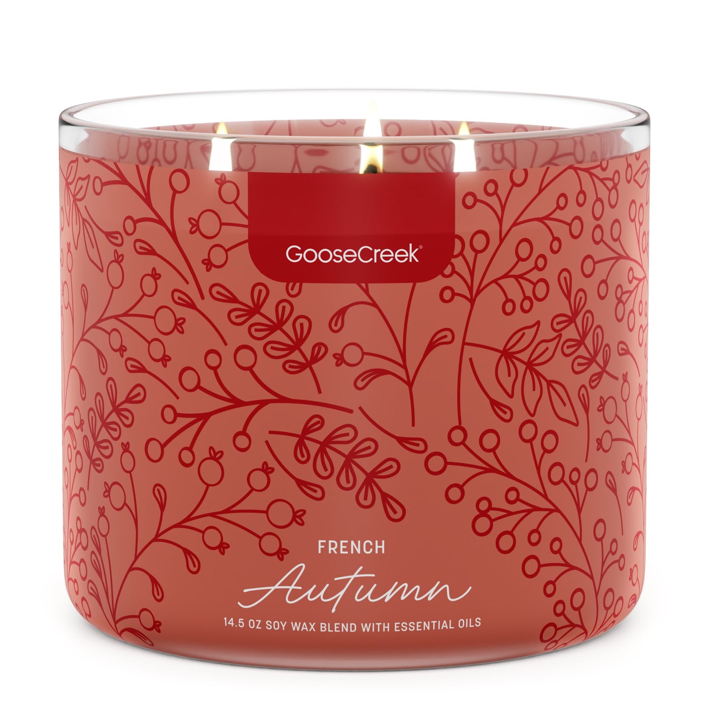 French Autumn Large 3-Wick Candle