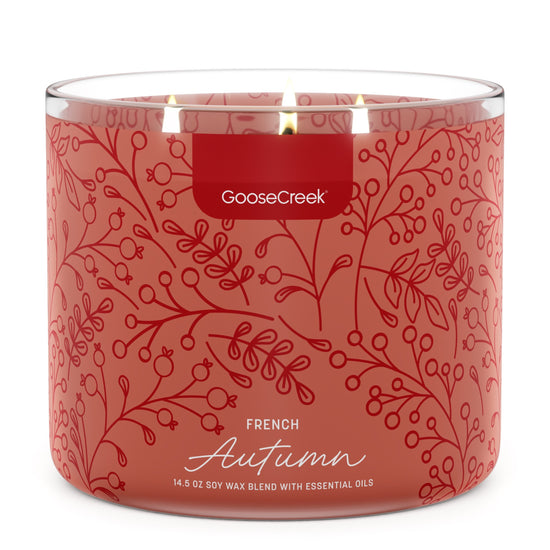 French Autumn Lrge 3-Wick Candle