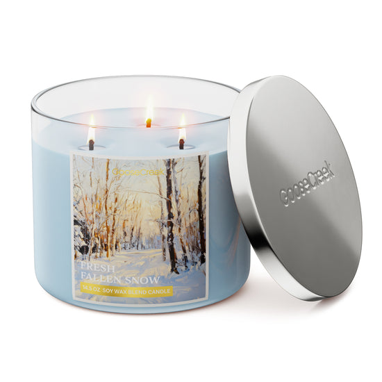 Fresh Fallen Snow 3-Wick Candle