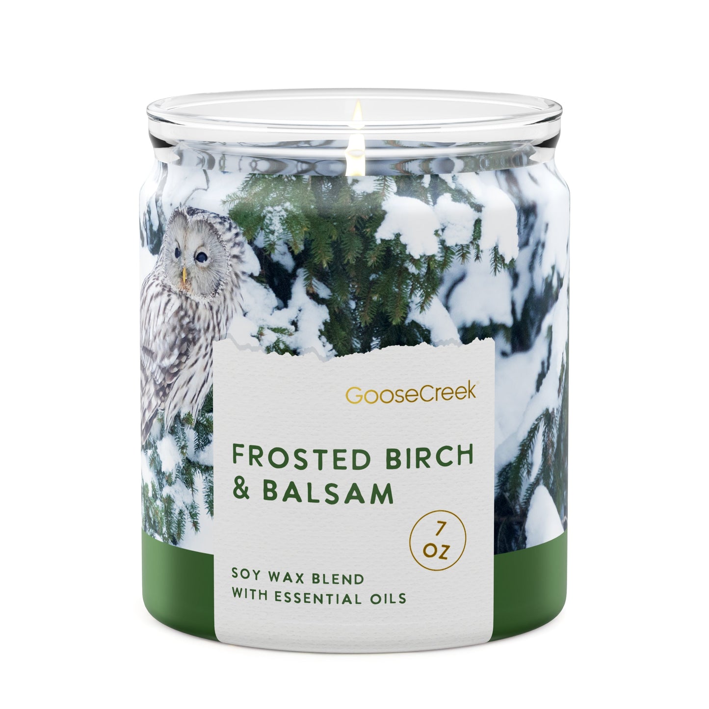 Frosted Birch & Balsam 7oz Single Wick Candle