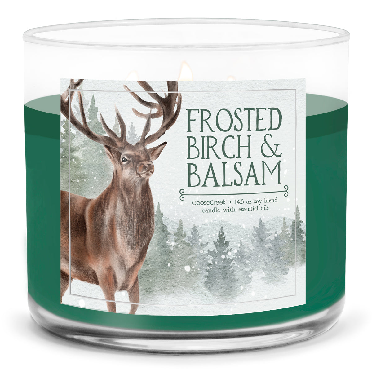 Load image into Gallery viewer, Frosted Birch &amp;amp; Balsam Large 3-Wick Candle
