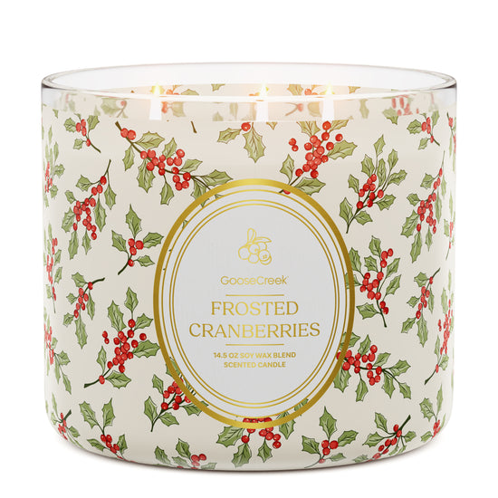 Frosted Cranberries 3-Wick Candle
