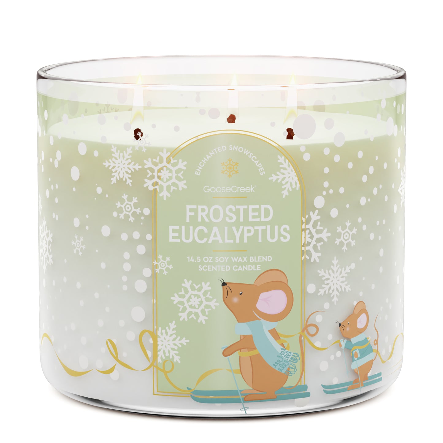 Frosted Eucalyptus 3-Wick Candle