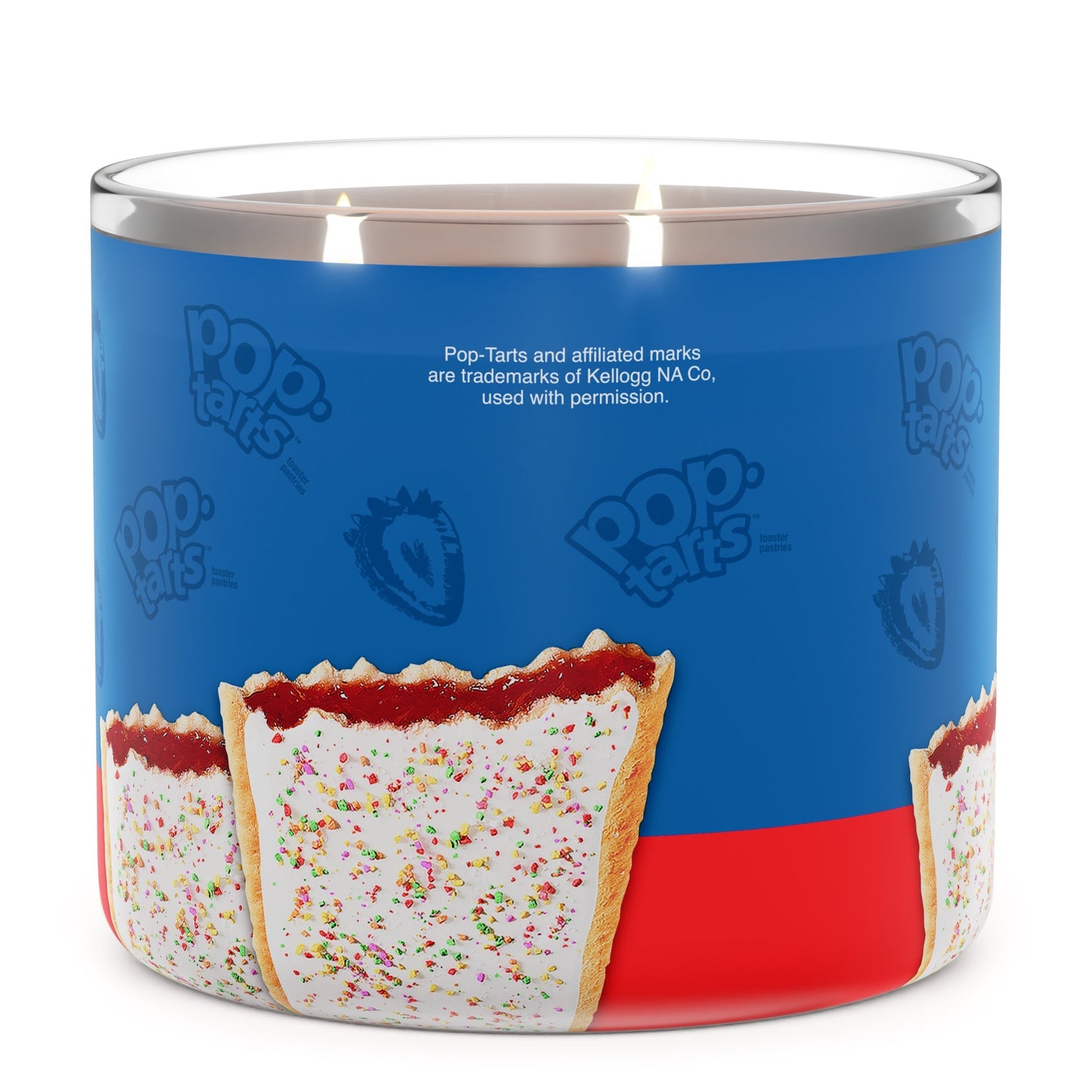 Frosted Strawberry Pop-Tarts 3-Wick Candle