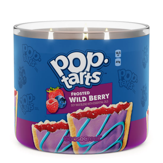 Frosted Wild Berry Pop-Tarts 3-Wick Candle