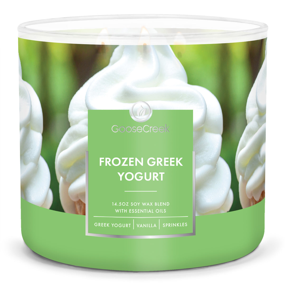 Frozen Greek Yogurt Large 3-Wick Candle