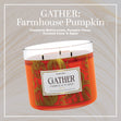 Load image into Gallery viewer, GATHER: Farmhouse Pumpkin 3-Wick Candle
