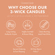 Load image into Gallery viewer, Georgia Peach 3-Wick Candle
