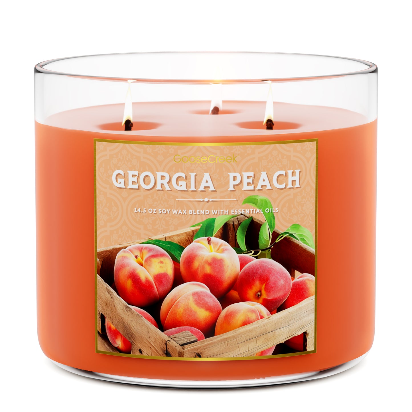 Georgia Peach 3-Wick Candle