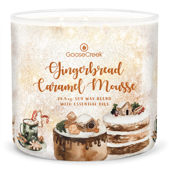 Gingerbread Caramel Mousse Large 3-Wick Candle