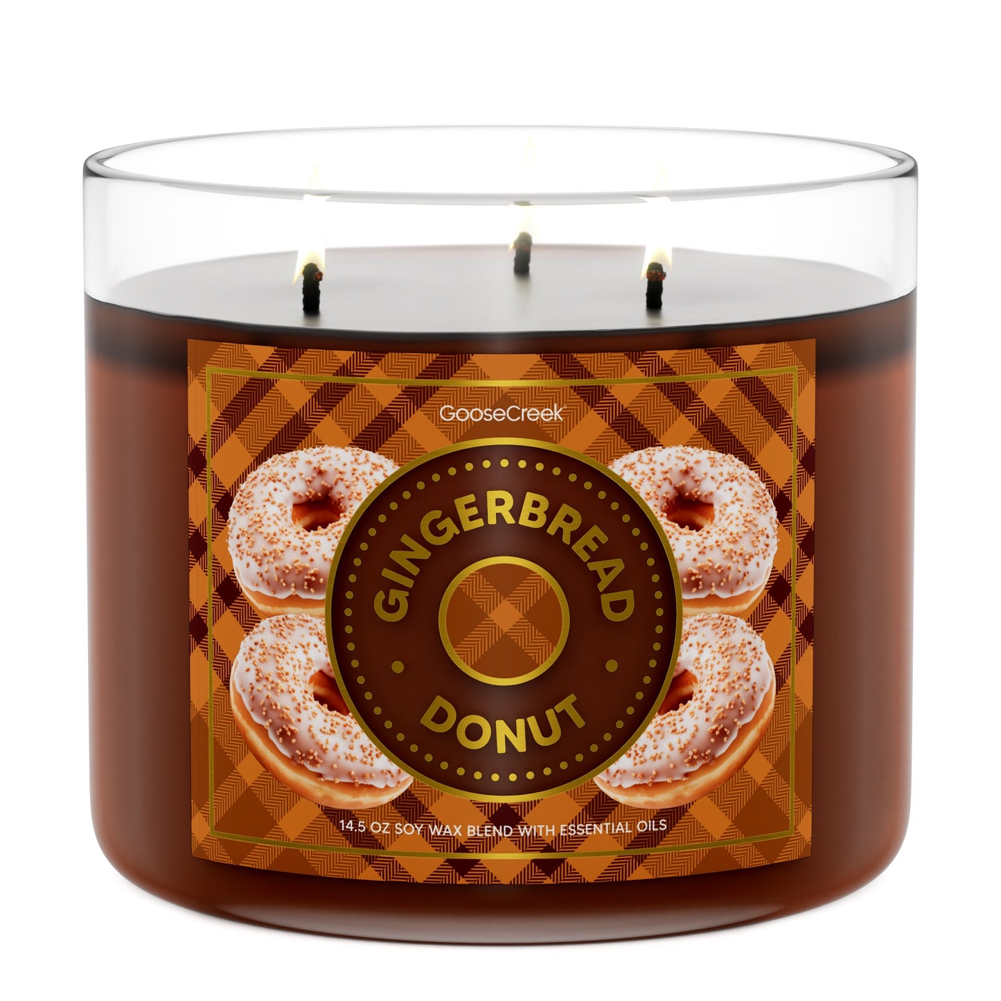 Gingerbread Donut 3-Wick Candle