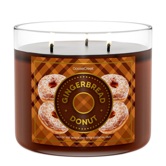 Gingerbread Donut 3-Wick Candle