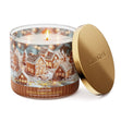Load image into Gallery viewer, Gingerbread Lane 3-Wick Candle
