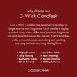 Load image into Gallery viewer, Gingerbread Lane 3-Wick Candle
