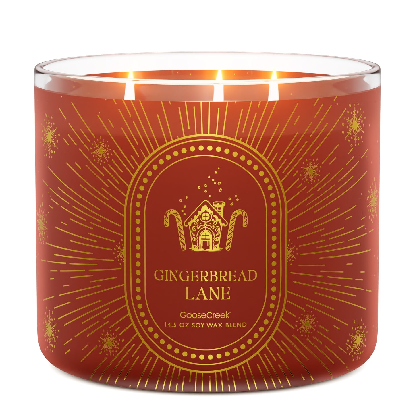 Gingerbread Lane 3-Wick Candle