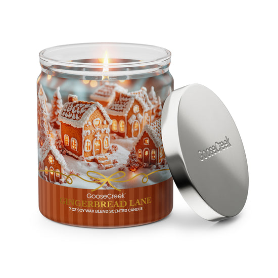 Gingerbread Lane 7oz Single Wick Candle