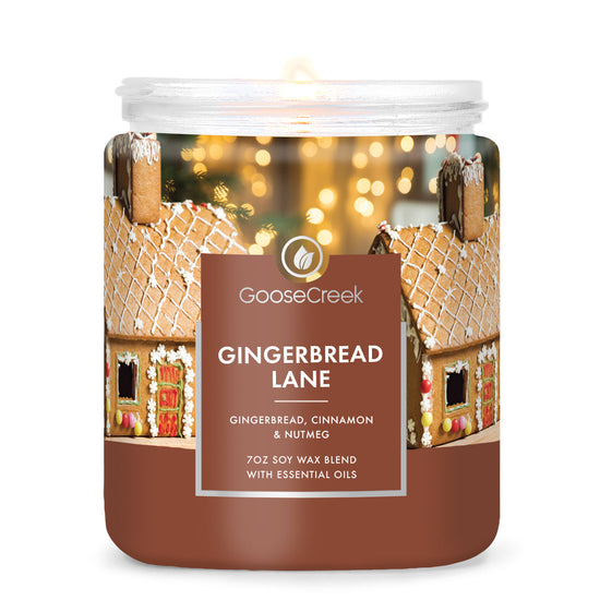 Gingerbread Lane 7oz Single Wick Candle