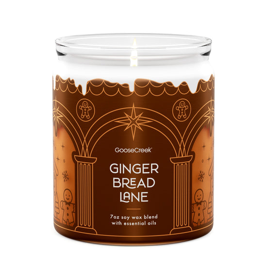 Gingerbread Lane 7oz Single Wick Candle