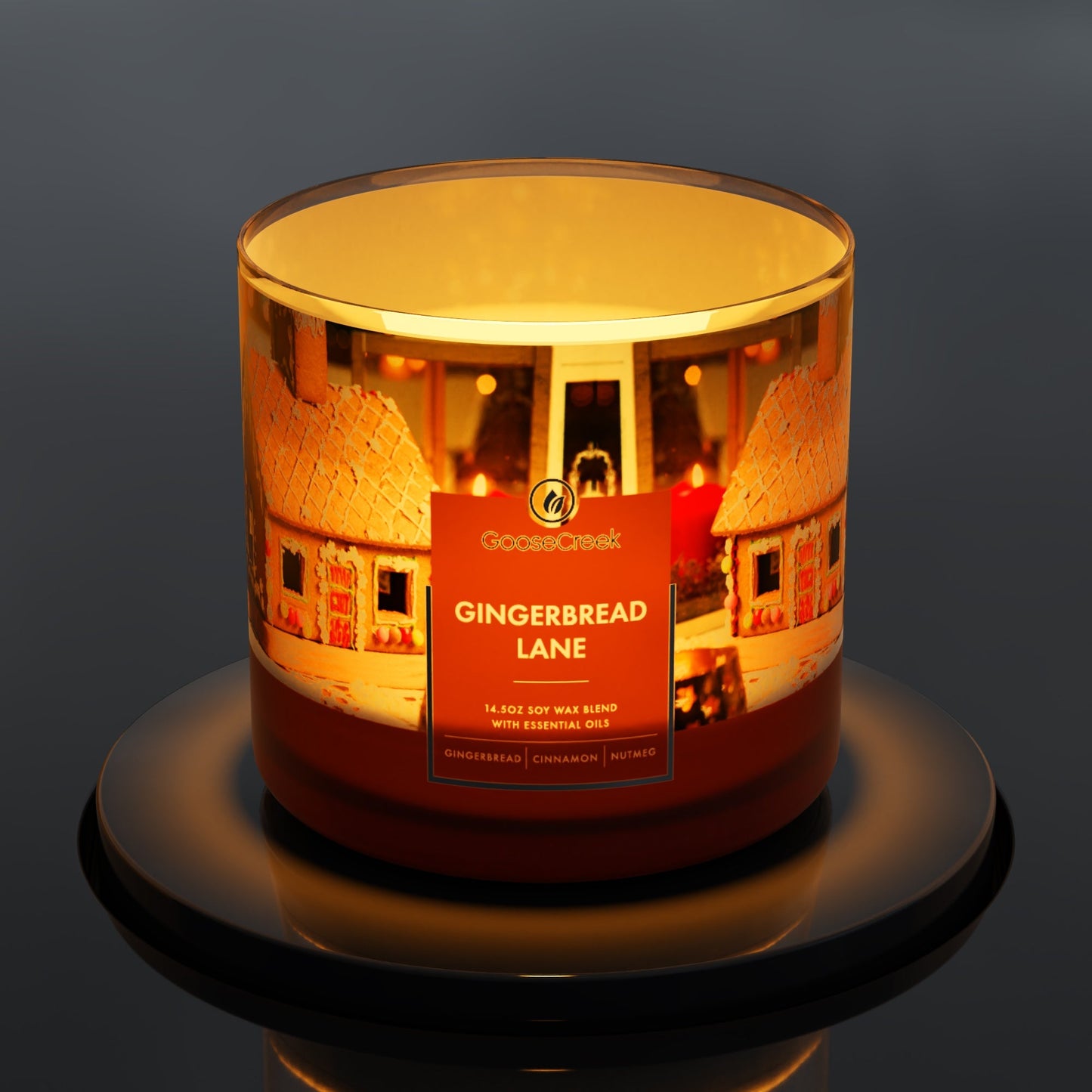 Gingerbread Lane Large 3-Wick Candle