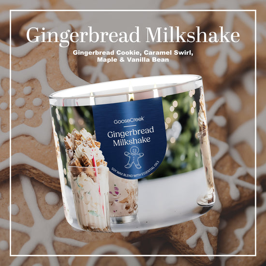 Gingerbread Milkshake 3-Wick Candle