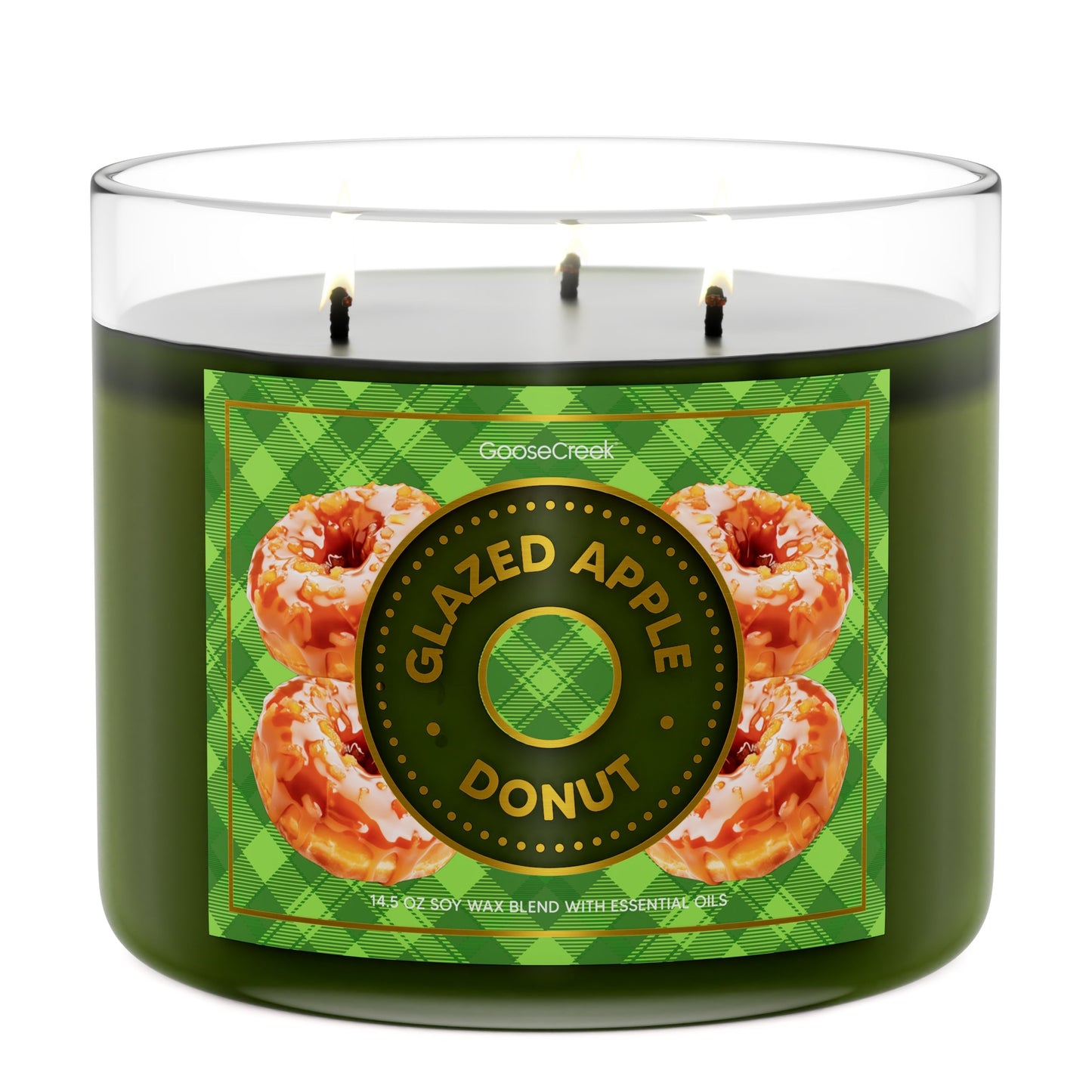 Glazed Apple Donut 3-Wick Candle