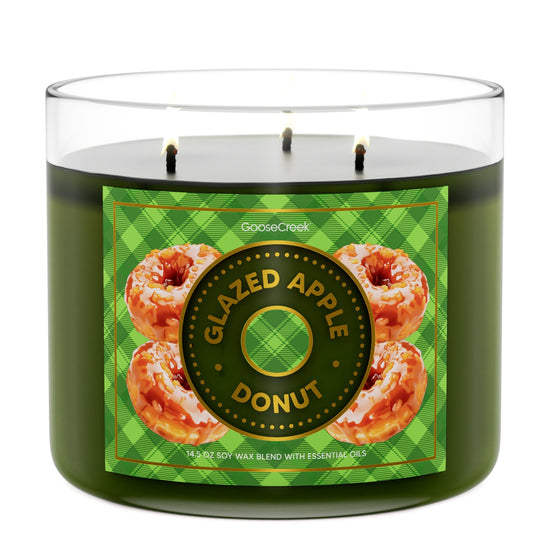 Glazed Apple Donut 3-Wick Candle