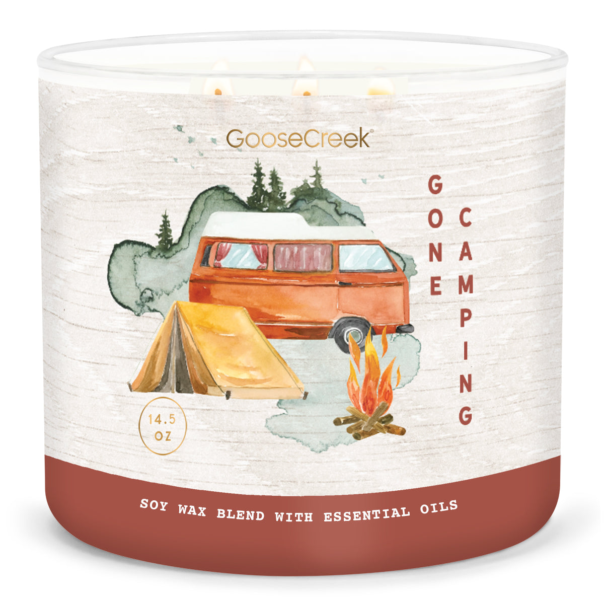 Gone Camping Large 3-Wick Candle
