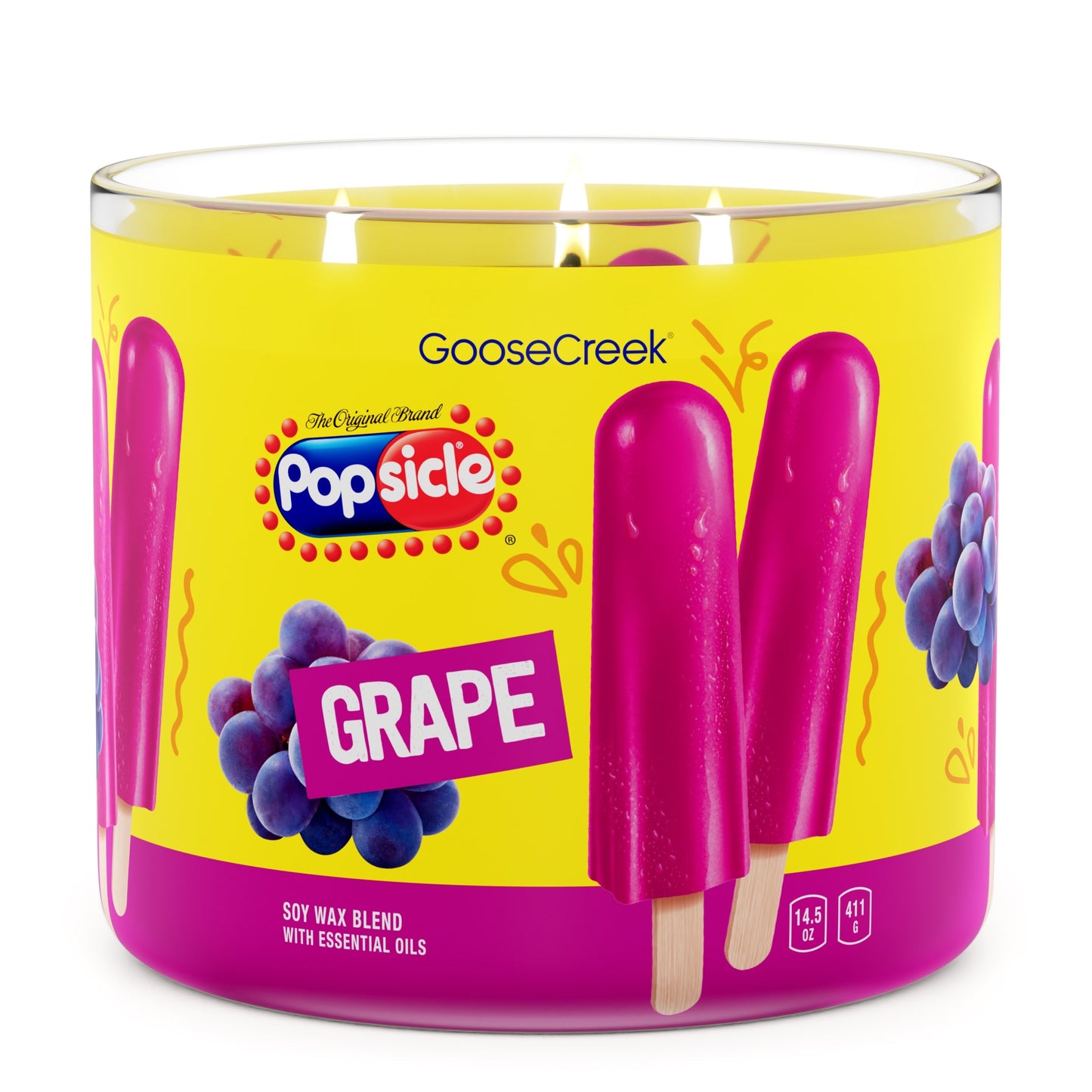 Grape Popsicle 3-Wick Candle