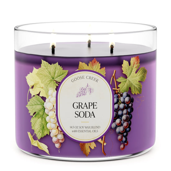 Grape Soda 3-Wick Candle